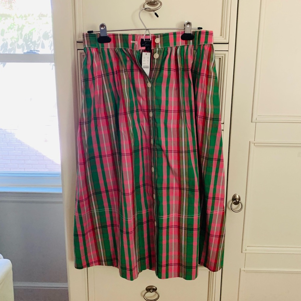 J crew midi skirt